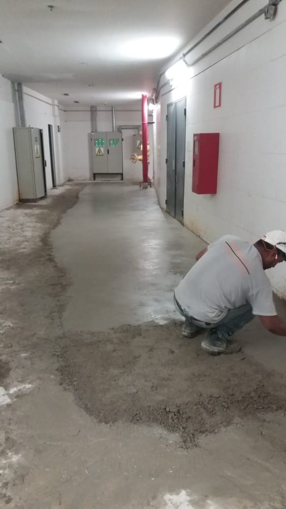 Corredor Técnico · Shopping Contagem, foto 2 da obra executada pela Rogal Engenharia
